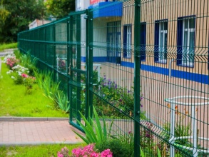 3D заборы для детского сада 80 метров фото в Пересвете