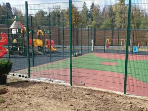 Забор на детскую площадку 50 метров фото в Пересвете